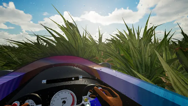 Test tank screenshot from Tunnel Boat Terror