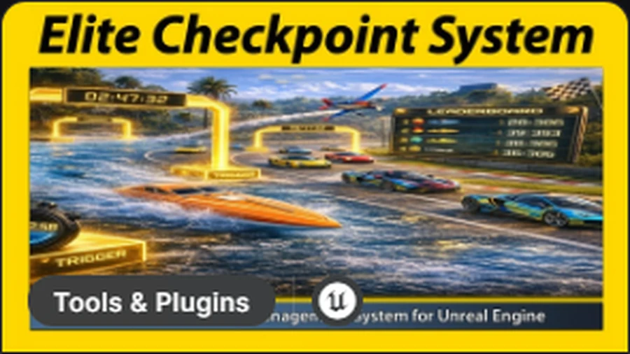 Elite Checkpoint System Unreal Engine plugin